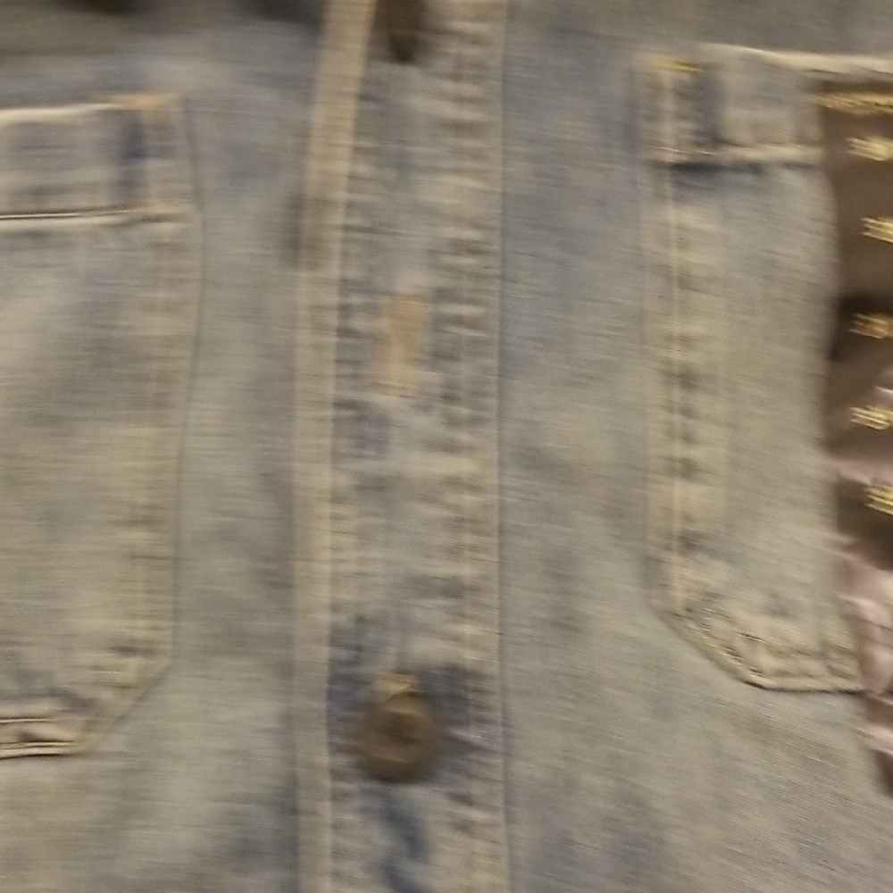Nwt Lucky Brand Blue Denim Dress - Picture 10 of 14